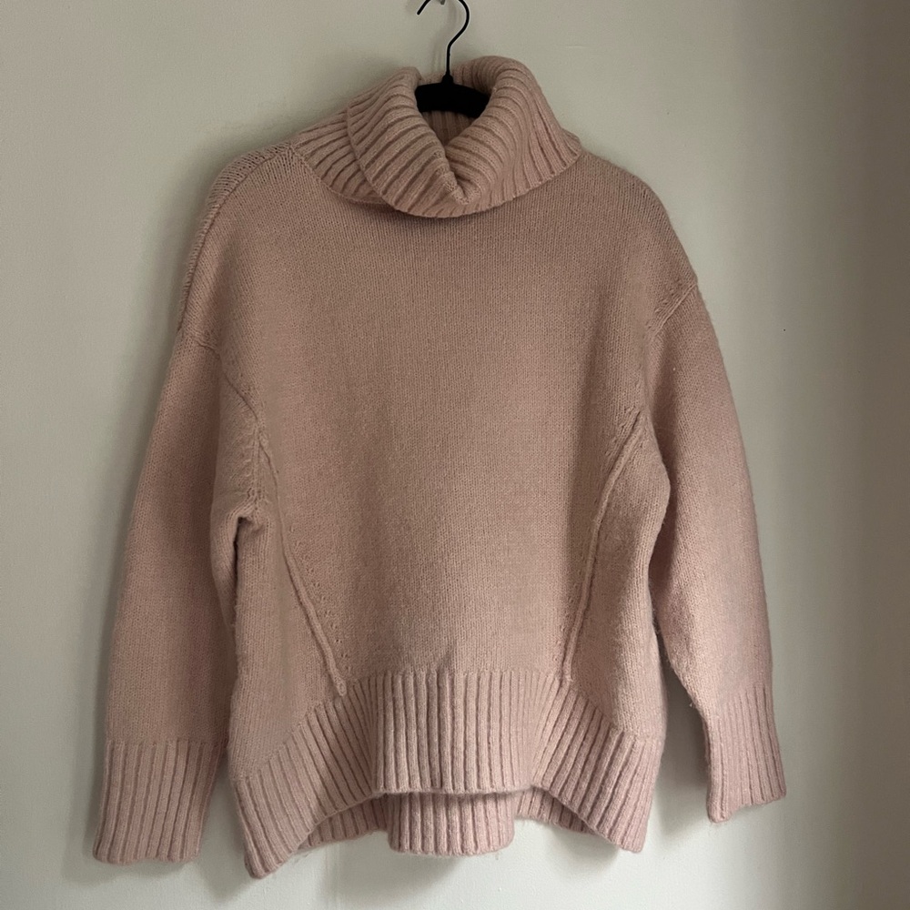 South Moon Under Pink Turtleneck Sweater Small